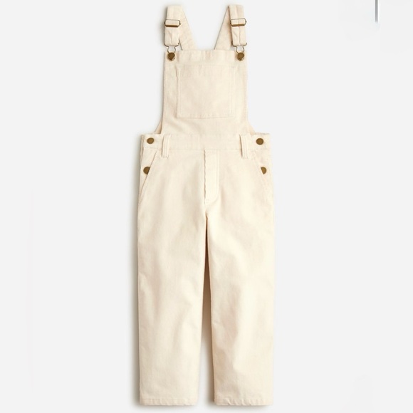 J. Crew Other - J. Crew Girls' straight-leg corduroy overalls Size：12